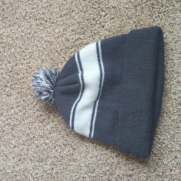 Alpha Phi knit beanie gray and white - Picture 2 of 2